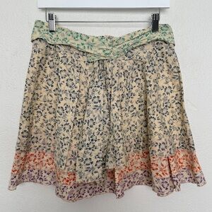 Vintage Y2K See By Chloe Tiered Floral Mini Skirt